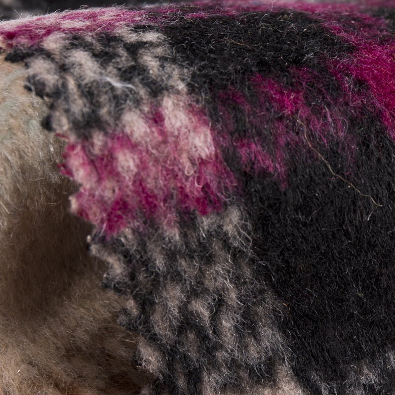 Četkast karirani jacquard plišani karirani tvid 2124