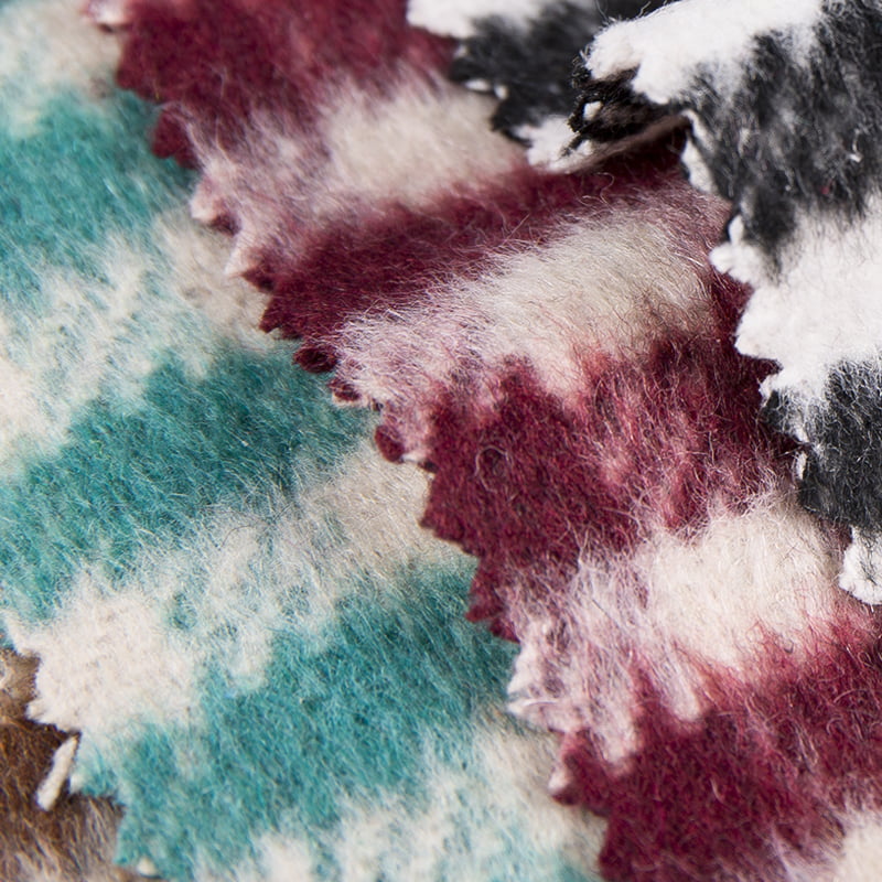 Vichy 10% vuna 90% četka od kemijskih vlakana Tvid tkanina 2221