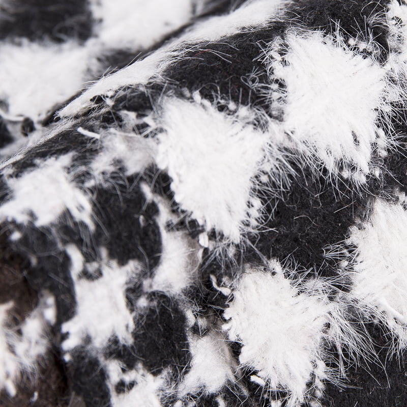 Tkanina od tvida s dijamantnom houndstooth dugom kosom 2230/2229/2228