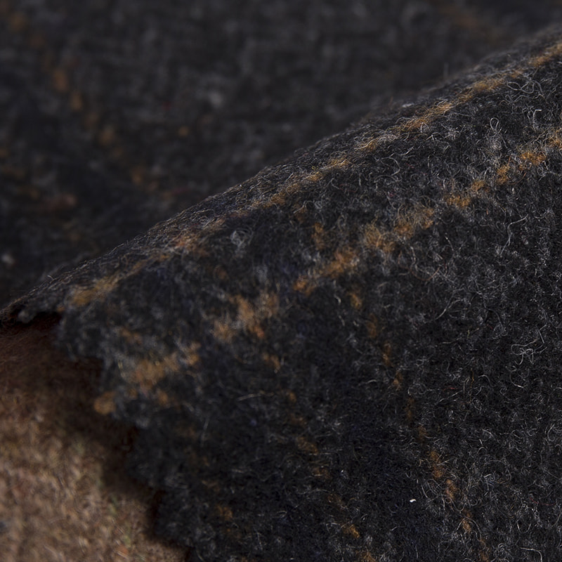 Karirano odijelo od tartana, tkanina od tvida u obliku riblje kosti