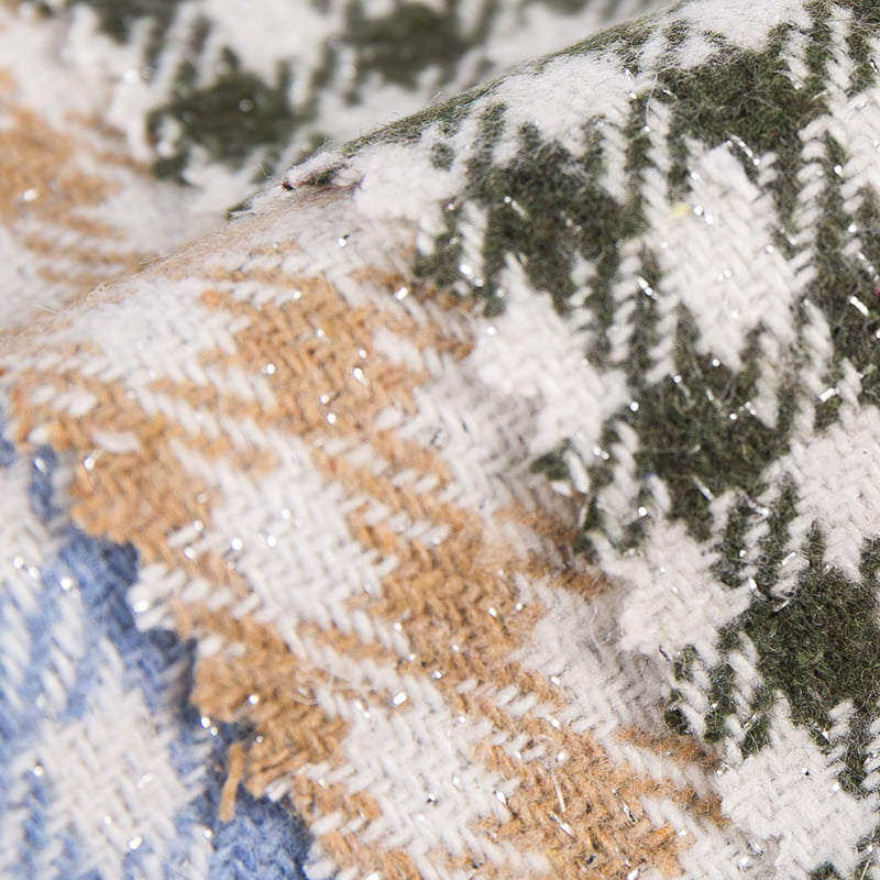 Vichy metalna tkanina od keper tvida od kemijskih vlakana 2358