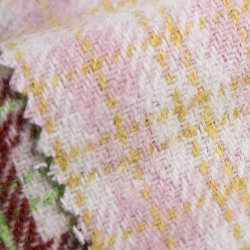 Tartan karirana tkanina od keper tvida 2400