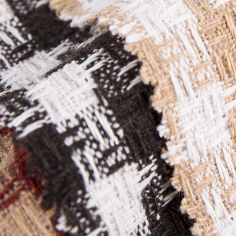 Vichy 10% vuna 90% kemijska vlakna Tvid Tkanina 2419