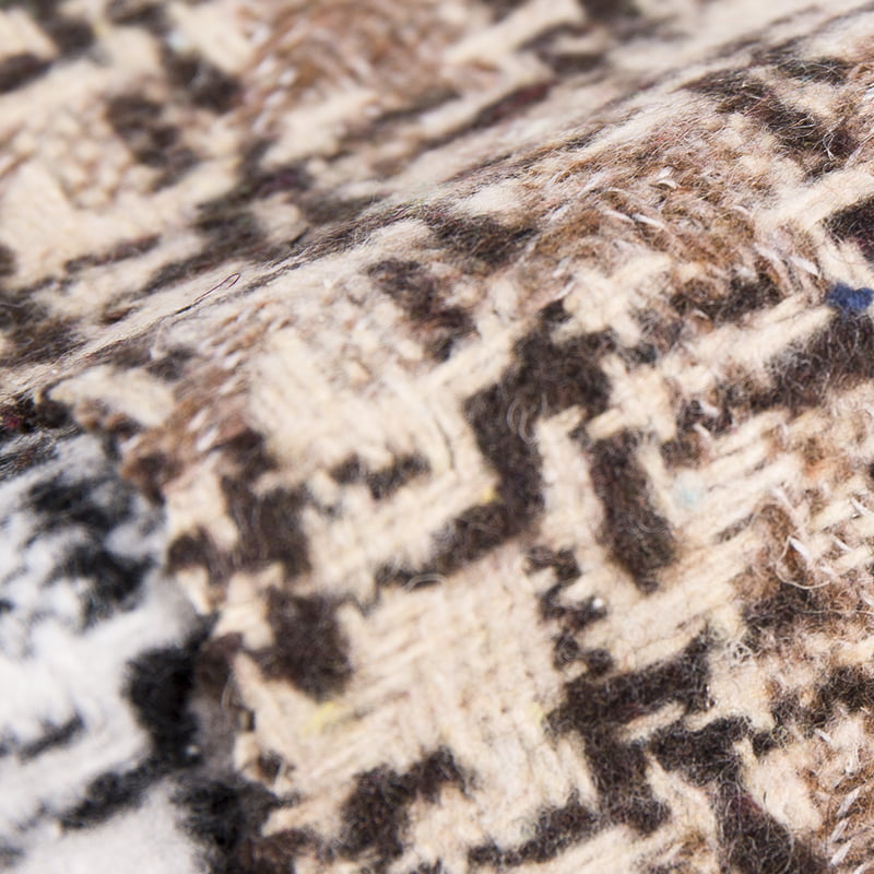 Karirani jacquard karirani tvid koji dodiruje snijeg 2433