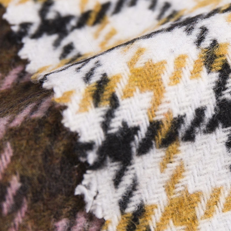 Tartan karirani keper Tkanina od tvida od kemijskih vlakana 2435