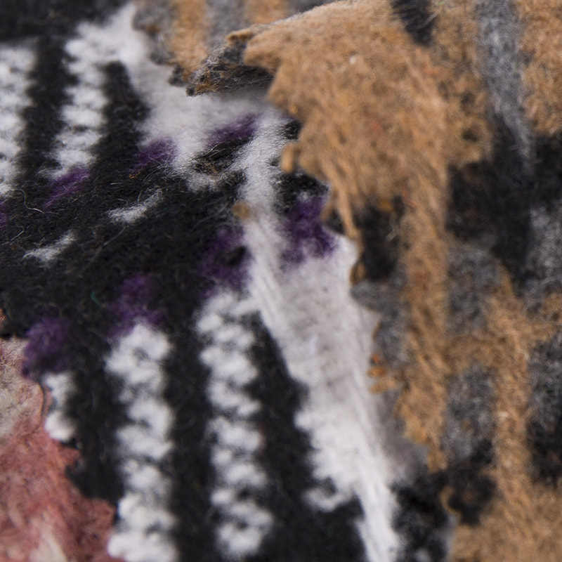 Tartan karirani reljefni keper debeli 10 % vuna 90 % kemijska vlakna Tvid tkanina 2570