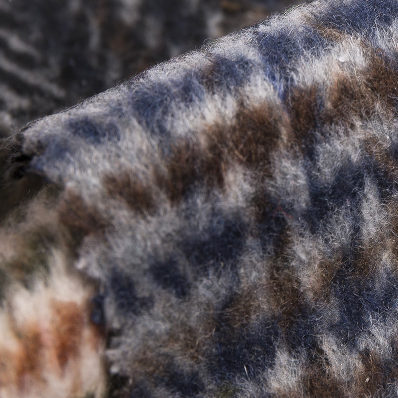 Tartan karirano riblja kost četka vuna kemijska vlakna tvid tkanina za kapute 3265