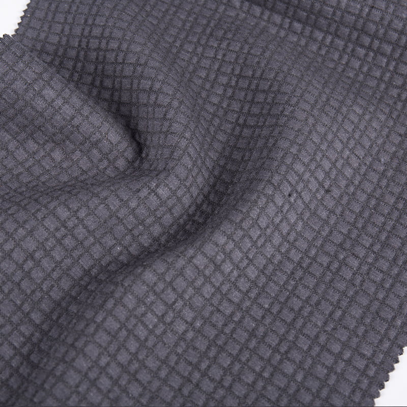 Reljefni karirani dijamantni pleteni jacquard poliesterski vuneni pamučni modalni sportski materijali za odjeću AW23007