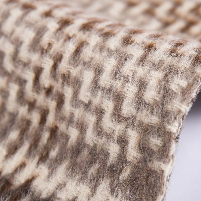 Duga kosa Karirana tkana flis tkanina SH2405